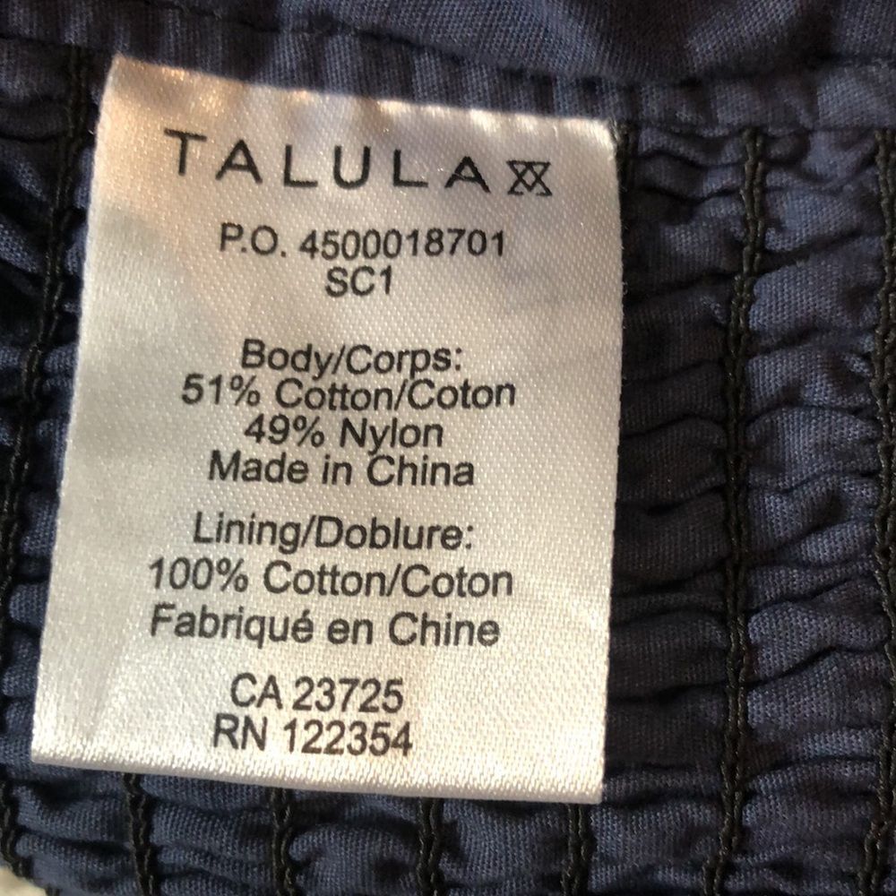 Talula Black Lace Mini Dress size 6 - Picture 9 of 9
